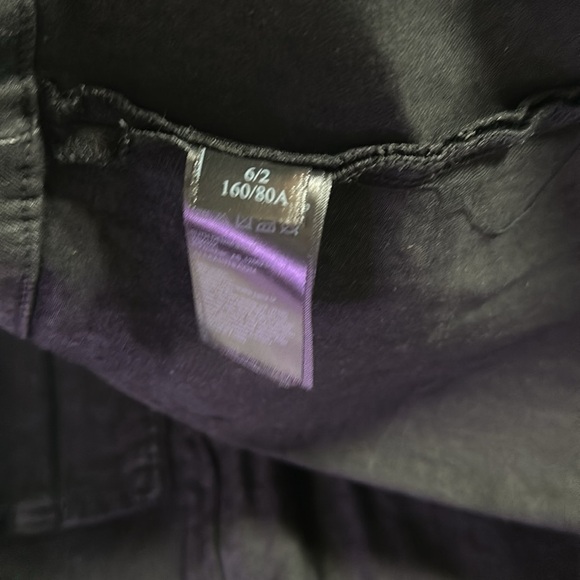 All Saints Women’s Button Wrap Skirt Ruth Denim  ,Black,Size 2 - Picture 5 of 6